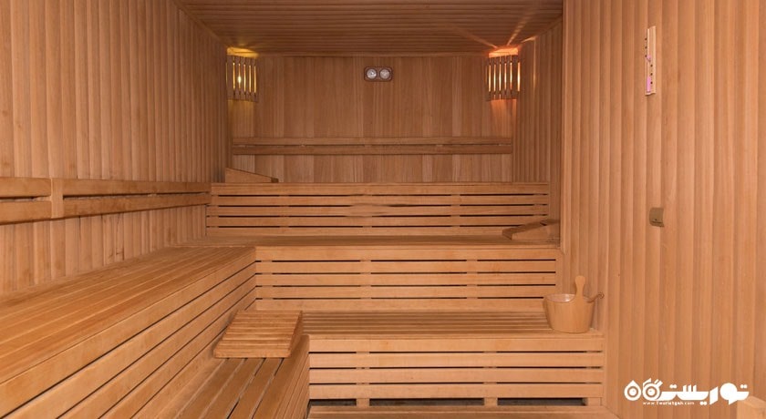 نمای داخلی سونا خشک